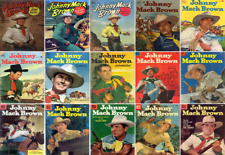 1950 - 1959 Johnny Mack Brown Comic Book Package - 17 eBooks on CD picture