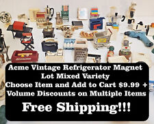Acme Vintage Refrigerator Magnet Lot Variety Choose Item and Add to Cart $9.99 + picture