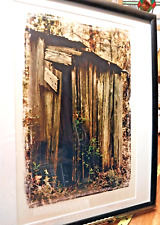 Framed Photograph Louisiana Distressed Outhouse Signed by Artist  1/50  Edition picture