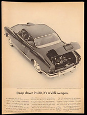 Volkswagen Karmann Ghia Original 1964 Vintage Print Ad picture