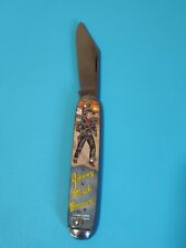 Novelty Knife Co Johnny Mack Brown Pocket Knife D2 picture