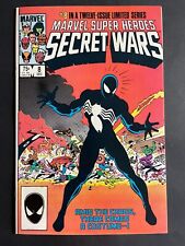 Marvel Super-Heroes Secret Wars #8 - 1st Black Suit Spider-Man 1984 Comics picture