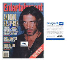 ANTONIO BANDERAS AUTOGRAPH SIGNED ENTERTAINMENT WEEKLY MAGAZINE 1995 ACOA picture