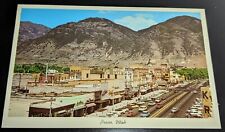 Vnt Postcard Provo Utah Center Street 1960's Curtiechcolor 3D Natural Color  picture