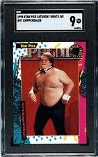 1992 STAR PICS SATURDAY NIGHT LIVE CHRIS FARLEY CHIPPENDALES #47 SGC 9, 1 HIGHER picture