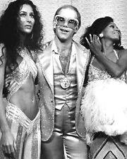 CHER, ELTON JOHN AND DIANA ROSS LEGENDARY SINGERS - 8X10 PUBLICITY PHOTO (YW007) picture