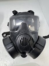 AVON M50 GAS CHEMICAL MASK SIZE SMALL W/ M61 CANISTERS- U.S. MILITARY / LAW ENF picture