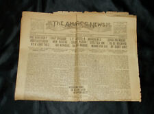 RARE TWO WWI THE AMAROC AMERICAN ARMY OF OCCUPATION COBLENZ GERMANY NEWSPAPERS picture