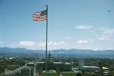Vintage Photo Slide  Denver Colorado March 1965 Capitol Building Flag #16 picture