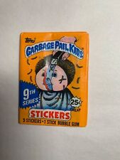 One (1) Pack of 1987 Topps Garbage Pail Kids 9th Series Unopened Wax Pack GPK picture