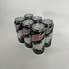 Vintage Mountain Dew  MTN Dew The Dark Knight Rises 16 oz Cans Full 6 Pack picture