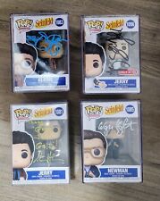 SEINFELD SIGNED FUNKO POP SET JERRY ELAINE NEWMAN AND BANIA picture