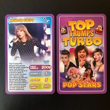 2021 Top Trumps Pop Stars PICK YOUR CARD - Taylor Swift - Rihanna - Beyonce +++ picture