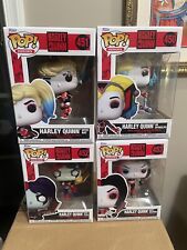 Funko Pop: Harley Quinn with APOKOLIPS #450/BAT #451/PIZZA #452/WEAPONS #453/SET picture