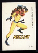 HELLCAT 1980 Marvel Super Heroes Argentina Album Card #249 picture