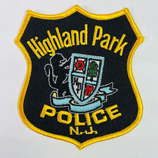 Highland Park Police New Jersey NJ Patch B3 picture