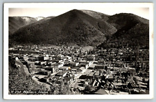 RPPC Vintage Postcard - Wallace, Idaho - Looking East 1905-1915 - Real Photo picture