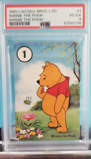 💥 1965 WINNIE THE POOH w/ Bee #1 RC PSA GRADED CARD CASTELL BROS.  💥 picture