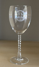 John F Kennedy souvenir wine glass from The Exhibition in St Petersburg FL picture