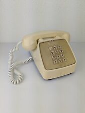 Vtg GTE Automatic Electric Push Button Phone Telephone Model 80 Cream UNTESTED picture