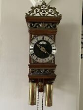 ANTIQUE DUTCH WARMINK PENDULUM CLOCK CLEANED AND WORKING PERFECTLY picture