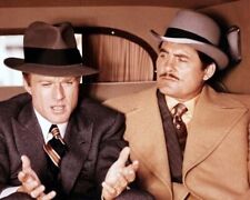 The Sting Robert Redford & Robert Shaw in Lonnegan's car 5x7 inch photo picture