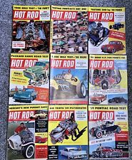 Hot Rod Vintage (1958) Magazines Plus Annual. Lot Of 9 Great Condition picture