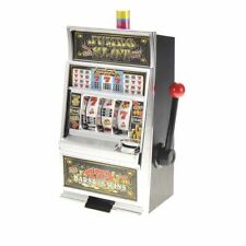 Jumbo Slot Machine Money Bank Realistic Casino Sounds Jackpot Lights Game Toy picture
