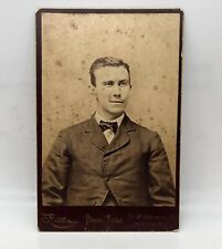 Antique Cabinet Card Photo Rice Photo Artist Jersey City New Jersey Portrait R picture