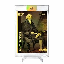 JAMES MADISON Holographic Card 2023 GleeBeeCo Holo Figures #JMFT *GOLD* 1/1 picture