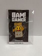 BAM Gamer Box Pac Man READY Collectible Enamel Pin Limited Release New picture