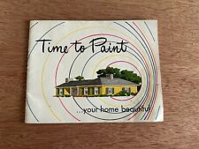 Benjamin Moore Time To Paint 1950s Painting Concepts Idea Booklet Vintage Betty picture