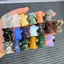 50pc Natural mixed quartz hand carved crystal Random mini Juda reiki healing picture