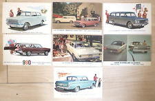 1960s rambler american classic custom ambassador  postcards 7 included picture