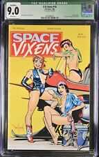 1989 3-D Zone 16 Space Vixens CGC 9.0 Dave Stevens GGA White Pages RARE BOOK picture