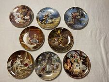Knowles LITTLE RED RIDING HOOD & Puss IN BOOTS Collector Plate Set of 8 Plates picture