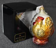 1995 CHRISTOPHER RADKO LTD ED THREE FRENCH HENS CHRISTMAS ORNAMENT W TAG AND BOX picture