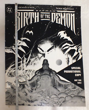Batman Birth of the Demon 1992 Promotional 11 x 8