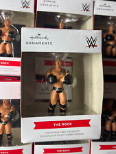 2023 WWE The Rock Dwayne Johnson Wresting Superstar Christmas Ornament New w Box picture