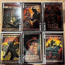 DC HORROR SGT ROCK VS ARMY OF THE DEAD #1 2 3 4 5 6 COVER B VARIANT SET NM picture