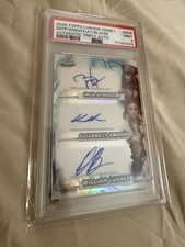 2026 Topps Chrome Disney Johnny Depp Keira Knightley Orlando Bloom Auto PSA 9 picture