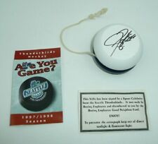 Jame Pollock Autographed Yo-Yo Seattle Thunderbirds 97/98 Season Schedule yoyo picture
