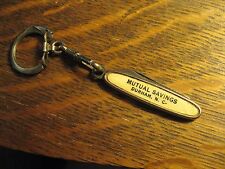 Mutual Savings Bank Durham North Carolina Vintage 1950's Pocket Knife Keychain picture