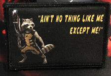 Rocket Raccoon Guardians of the Galaxy Movie Morale Patch Tactical Military Hook picture