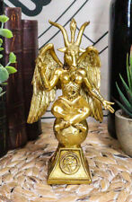 Sabbatic Goat Idol Baphomet Resin Statue The Horned God Goat of Mendes picture
