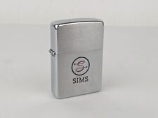 Vintage 1964 Zippo Lighter SIMS Transport Brushed Surface picture