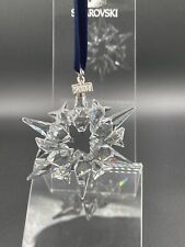 Swarovski Crystal 2007 Annual Snowflake Star Christmas Holiday Ornament 872200 picture