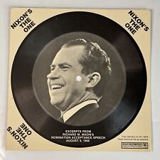 1968 Nixon’s The One Excerpts from  Nomination Acceptance Speech United Citizens picture