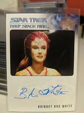 Star Trek: DS9 - Heroes & Villains Bridget Ann White Autograph Card 2018 VL  picture