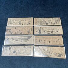 1952-1953 Harold Teen Newspaper Comic Strips Mixed Months Approx 8x3 Lot of 8 MR picture